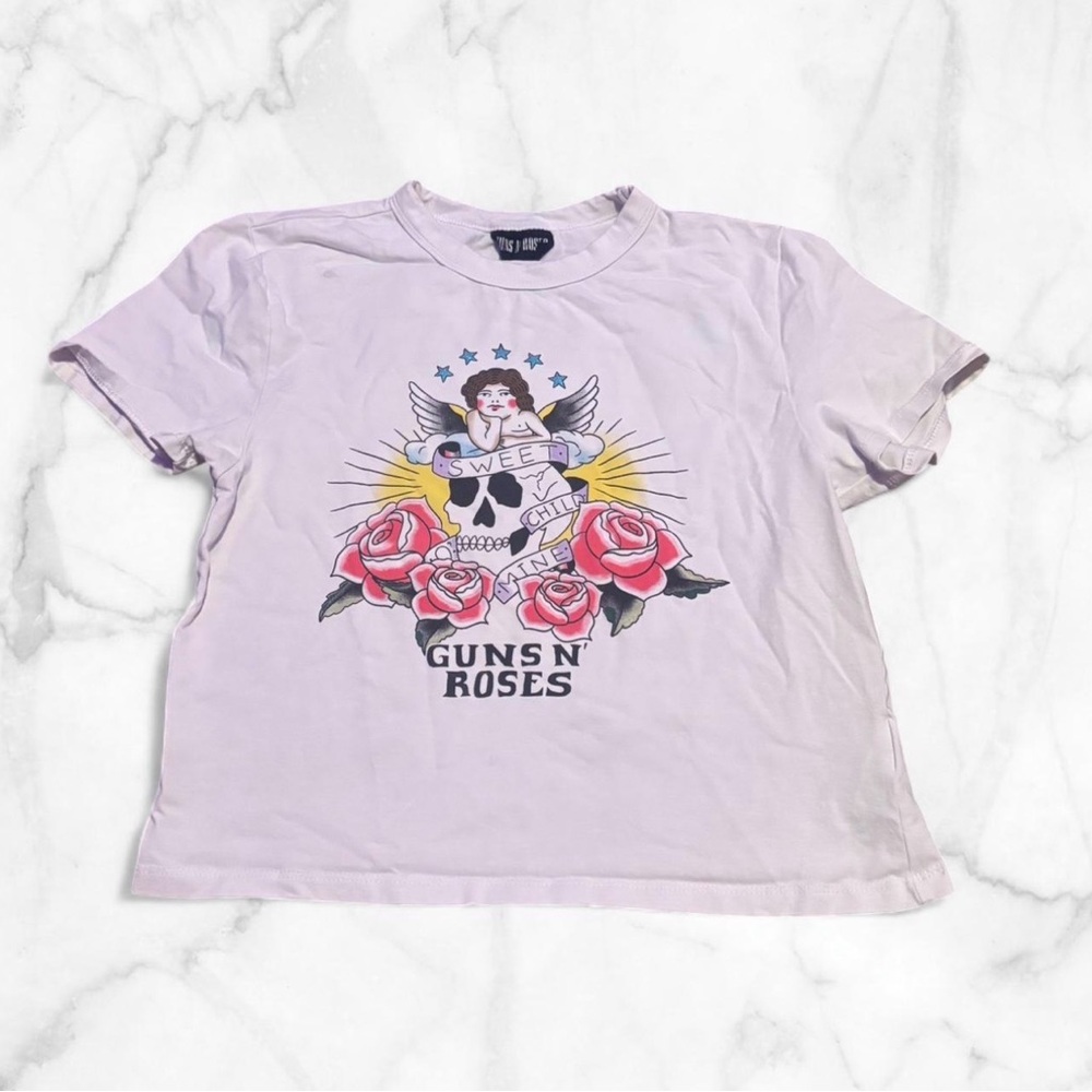 🌹 Cotton On Guns ‘N Roses Cropped Tee🌹